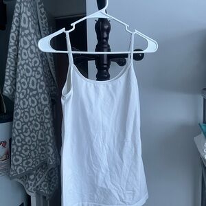 Worthington Classic White Camisole & Massimo Heather Grey Camisole